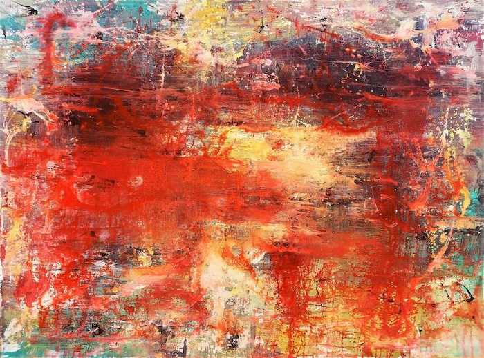 Colorful abstract painting